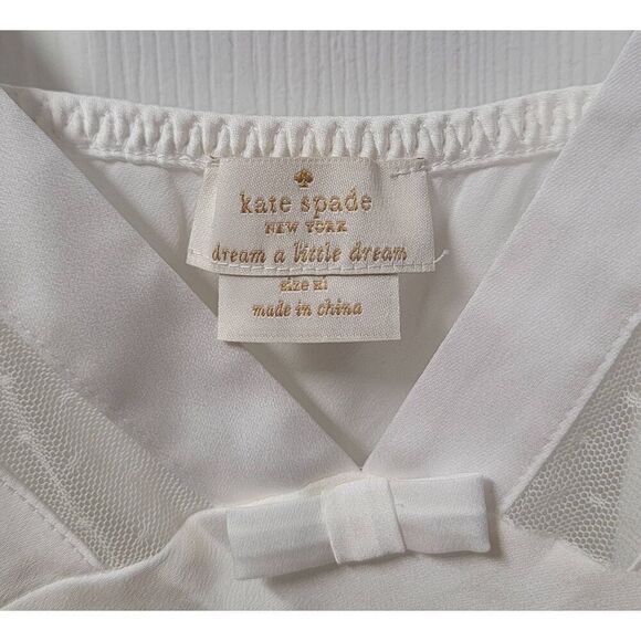 Kate Spade Vtg Ivory Chemis Slip XL - Picture 5 of 8